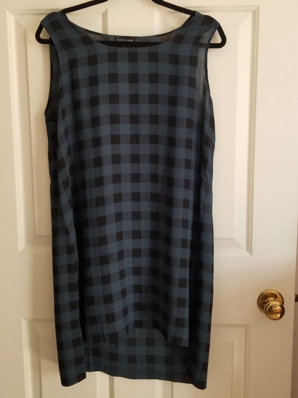 EILEEN FISHER SHEER DRESS / TUNIC  M